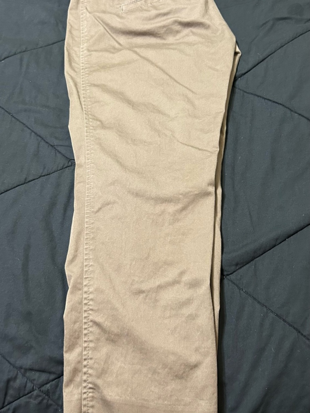 Express Olive Green Button-Front Skirt - Picture 3 of 3